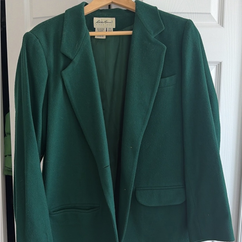 Eddie Bauer Forest Green Women's Blazer